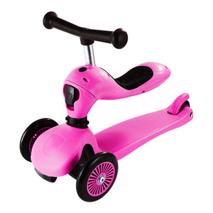 สกู๊ตเตอร์เด็กสามล้อพร้อมที่นั่งสำหรับเด็กอายุ 1-3 ปี ล้อ PU ตัวถัง PP - Product Image 4