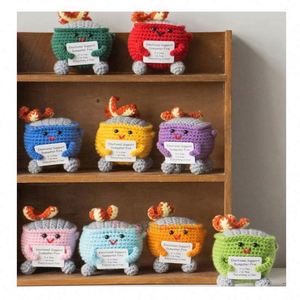 Jouet Dragon au Crochet Fait Main 2024, Nouveau Design, Jouets Dinosaures Tricotés pour Bébés, Compagnon - Product Image 6