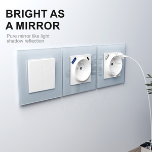 Últimos <span class=keywords><strong>productos</strong></span>, venta al <span class=keywords><strong>por</strong></span> <span class=keywords><strong>mayor</strong></span>, nueva innovación, enchufe francés de pared eléctrica, carga rápida, dos puertos, tipo A + C - Product Image 4