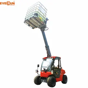 Everun ERT1500 1350kg Telescopic Loader Agricultural Loader Garden Telescopic Wheel Loader