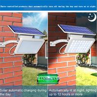 Nouvelle Lampe LED Solaire Intégrée pour Extérieur, Jardin et Aménagement Paysager, Contrôle Intelligent, Étanche avec Indice de Protection IP65 pour Patio, Vente en Gros