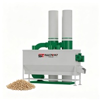 Machine de refroidissement de granulés fiable et économe en énergie avec moteur à engrenages pour moulin à aliments