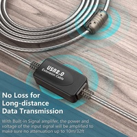 Kabel Printer USB 2.0 PVC Kecepatan Tinggi Tipe Male B Male Konektor Berlapis Nikel Garansi 12 Bulan
