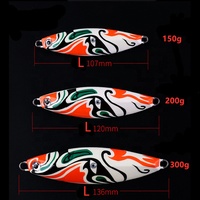 MISTER JIGGING Envío Rápido 24h Señuelo Artificial Duro de 150g 200g para Pesca Lenta, Jig de Plomo, Señuelos Metálicos para Pesca Comercial