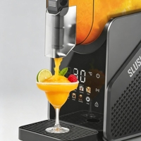 Machine à slush commerciale, nouveau modèle, directement du fabricant, machine à boissons glacées, conception sans givre, efficacité énergétique A++, 1 an de garantie