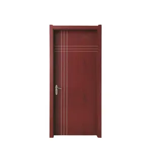 Dado-marrone singola foglia porta di legno impermeabile ed a prova d'umidità