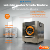 Machine à laver industrielle entièrement automatique efficace et fiable d'équipement de blanchisserie commerciale résistante à vendre