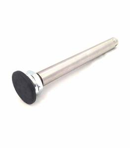 ZC Brand 1/2 Inch Big Button Stainless Steel Plunger Quick Release Axle with 18mm Bolts and Custom Length - Product Image 1