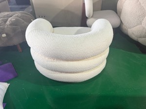 Disen Luxury Modern Living Muebles Sofá de tela Cálido y elegante Muebles de diseño Sofá individual de tela - Product Image 6