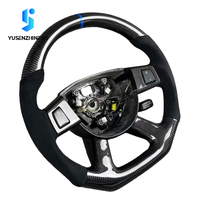 Volante de Fibra de Carbono Personalizado para Jeep Grand Cherokee SRT8 Wrangler Jk Compass Rubicon Sahara 2008 2011 2012 2013 2014 2015