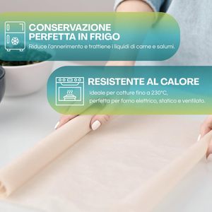 Carta da Forno Paluplus, 50 Metri, Serie 40, Ultra-Resistente per Uso in Forno - Product Image 5