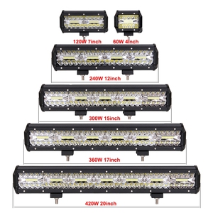 3 Rangées 4-20 pouces LED Bar Work Light Offroad Spot Flood Combo LED Work Light pour 12V 24V ATV UTV Jeep <span class=keywords><strong>Lada</strong></span> <span class=keywords><strong>Niva</strong></span> <span class=keywords><strong>4x4</strong></span> Truck Boat SUV - Product Image 2