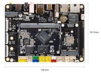 Modules informatiques RK3566 Quad-core Open Source android 11 carte de développement linux rk3566 bras som core board Modules informatiques