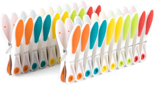 Grande Vente Pinces <span class=keywords><strong>à</strong></span> <span class=keywords><strong>Linge</strong></span> Petites en Plastique Colorées, Clips de Lessive <span class=keywords><strong>à</strong></span> Ressort, <span class=keywords><strong>Épingle</strong></span>s <span class=keywords><strong>à</strong></span> Sac - Product Image 2