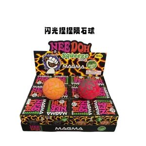 Cross border NEEDHO Flash Meteorite Stress Relieving Toy, Slow <b>Rebound</b> Sensory Squeezing Stress Relieving Night Light Ball - Product Image 3