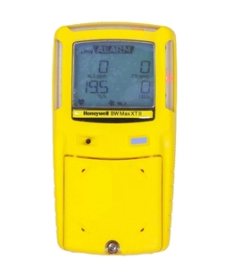 เครื่องตรวจจับก๊าซหลายชนิด BW II H2S (0-200ppm) CO (0-1000ppm) O2 (0-30%vol) LEL (0-100%LEL) ตรวจสอบได้สูงสุด 4 ภัยพิบัติ BW XT II BW II - Product Image 1