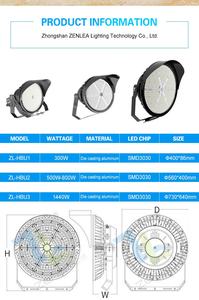 Projecteur de stade haute puissance en aluminium moulé sous pression Ip65 étanche extérieur 300w 500w 720w 800w 1440w projet Led haut mât lumière - Product Image 3