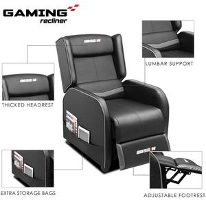 Comfort PU Leather Swivel <strong>Rocking</strong> Recliner <strong>Gaming</strong> Sofa <strong>Chair</strong> Couch <strong>Chair</strong> - Product Image 6