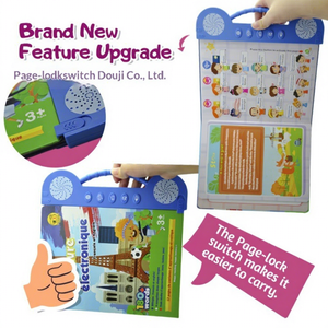 <span class=keywords><strong>Libro</strong></span> Electrónico en Francés, Nueva Edición, Educativo para Niños, Inglés y Francés, Lectura Interactiva con Sonido, Bilingüe, Enseñanza Temprana, Plástico - Product Image 3