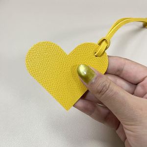 Quick Ship Pu Leather Heart Shape Pendant 8 Colors <b>Charm</b> Ladies Girls Diy <b>Bag</b> Accessory - Product Image 6