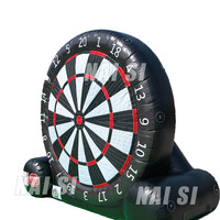 Cible de football de but de football de tirs de pénalité gonflable de vente d'usine avec des jeux de cible de tir
