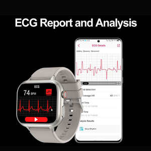 TK17 1.91-Inch Fashion Smartwatch Fitness Tracker PPG ECG BT Call 380mAh Health Monitoring IP68 Waterproof Reloj Smart <b>Watch</b> - Product Image 5