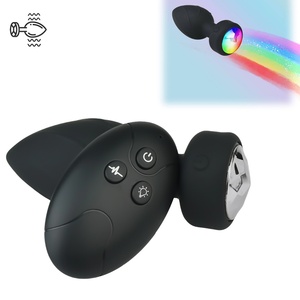 Vibrador Anal Eléctrico con Control Remoto de Diez Frecuencias, Vibrador Anal de Alta Potencia, Estimulación Sexual, Fetiche Gay, Juguete Sexual para Adultos, Venta al por Mayor - Product Image 1