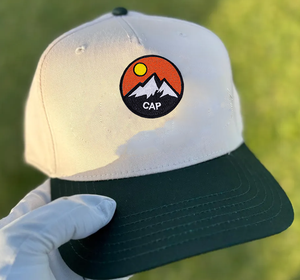 Casquette de baseball à deux tons personnalisée de haute qualité 100% coton 5 panneaux avec logo brodé personnalisé Casquette à visière plate Casquette de sport - Product Image 4