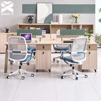 Table de bureau contemporaine, mobilier de bureau pour le personnel, bureau modulaire, poste de travail moderne pour hôtels, hôpitaux, bureaux