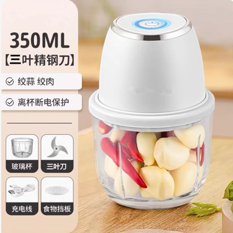 Model 1219, 350ml White Glass (Three-blade)