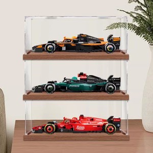 กล่องอะคริลิคสำหรับจัดแสดงชุดรถแข่ง <span class=keywords><strong>F1</strong></span> ความหนาแผง 2 มม./3 มม. สำหรับรุ่น 77242 77244 77251 ป้องกันฝุ่น - Product Image 2