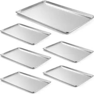 Volle Größe 18x26 Zoll Aluminium blech Pfanne Gewerbliche Bäckerei Ausrüstung Kuchen formen