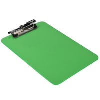Porte-documents en plastique PP format A4 Kasbo avec porte-stylo