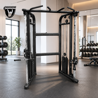 AOR Commercial Machine à poulies double réglable multifonctionnelle pour entraînement de force en salle de sport