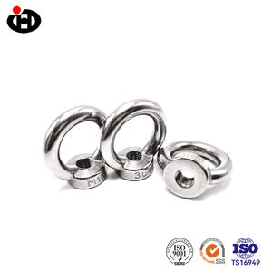 JINGHONG 304 Anillo de suspensión hembra de acero inoxidable Elevador de ojo de tuerca de elevación para aplicaciones mineras - Product Image 2