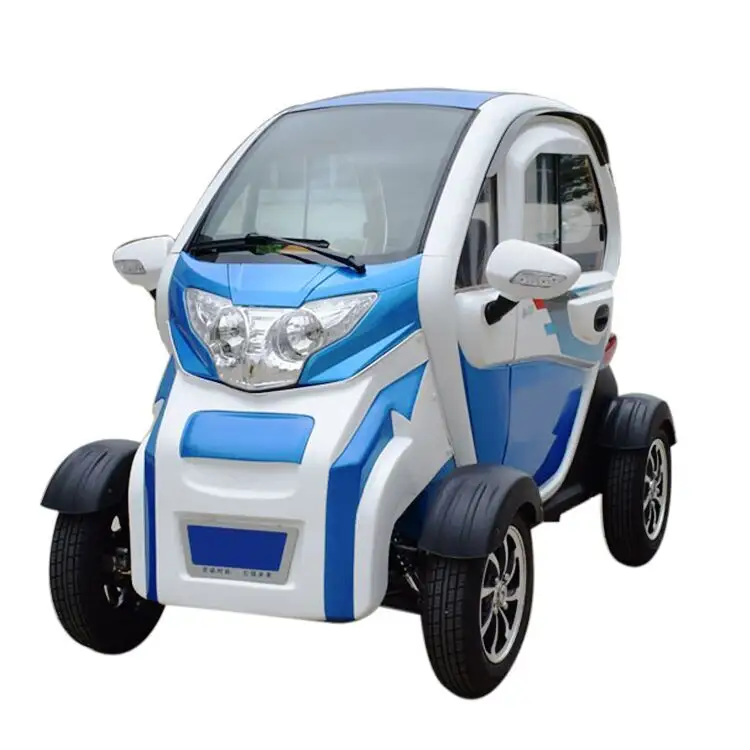 Voiture électrique à trois roues rechargeables, clignotants, Led, miroirs latéraux, Buggy 4 sièges, voiture de sport