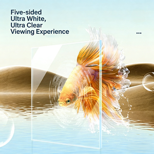 Ultra-white Ecological Small Tabletop Back Filter, Less Water Change, Decorative Turtle <strong>Tank</strong>, Home <strong>Fish</strong> <strong>Aquarium</strong> - Product Image 6