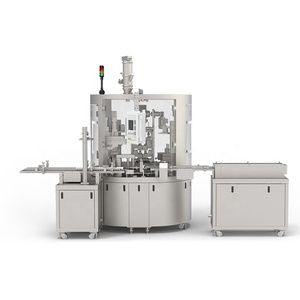Vente chaude Chine Meilleure Rentable Rotatif 3 Voies Compatible Capsule Café Machine De Remplissage D'étanchéité pour <span class=keywords><strong>Nespresso</strong></span> - Product Image 2