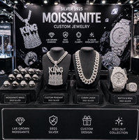 Montre Hip Hop de Luxe en Moissanite Iced Out pour Hommes – Idéale pour Grossistes, Détaillants et Cadeaux de Fête – Tendance Streetwear