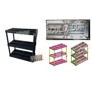 Taizhou Experienced Injection Plastic Garage shelf mould manufacturer