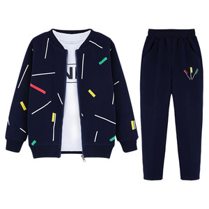 Nouveaux produits sur le marché chinois : Ensemble de vêtements pour enfants, veste décontractée d'automne et pantalon pour garçons - Product Image 1