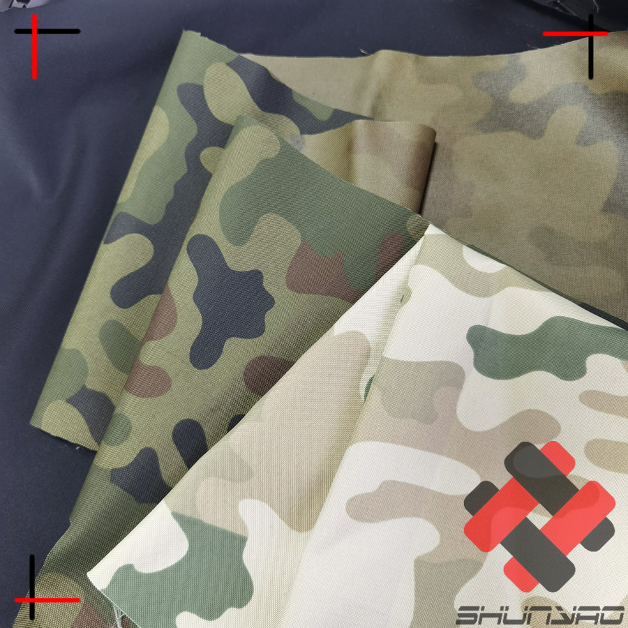 Водонепроницаемая нейлоновая ткань cordura с инфракрасным камуфляжным принтом