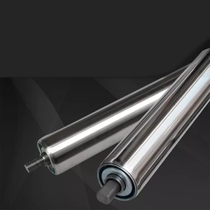 Liangzo Chất lượng cao chống vi khuẩn thép không gỉ unpowered Cone Con lăn trọng lực Băng tải con lăn cho nhà hàng bán lẻ - Product Image 3