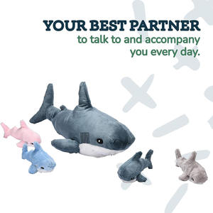 Requin en peluche jouet pour bébé, peluche pour enfant en bas âge, mignon, mer, décoration pour enfants, <span class=keywords><strong>lit</strong></span> géant en peluche, produits A698 - Product Image 3
