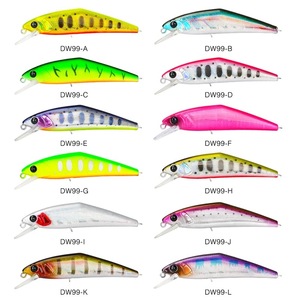 Señuelo de Pesca de Fondo de Velocidad Lenta, Tipo Minnow 85S, 85mm, 14.7g, para Pesca de Lubina, Señuelo Duro DW99 - Product Image 1