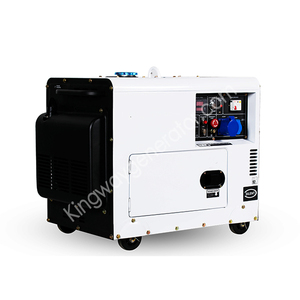 3 giai đoạn làm mát bằng không khí CE 5KW xách tay Xăng Xăng PLG Máy phát điện đặt điện thoại di động máy phát điện khẩn cấp - Product Image 2