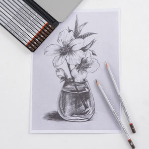 Ensemble de crayons à <span class=keywords><strong>fusain</strong></span> Macaron, crayons professionnels HB, papeterie avec boîte, crayons à <span class=keywords><strong>dessin</strong></span> personnalisés, croquis pour l'éducation et le travail - Product Image 6