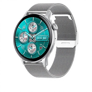 Montre connectée HK41 AMOLED 1,32 pouces, résolution 466*468, appels Bluetooth, NFC, verrouillage par mot de passe, moniteur de fréquence cardiaque, IP67, montre connectée pour femmes - Product Image 1