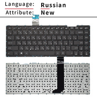 Nuevo teclado ruso estadounidense para Asus X450 X450C X450CA X450CC X450CP X450L X450LA D452C K450C R409V Y481C F450L
