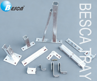 Accesorios para Bandejas de Cables de Acero Galvanizado: Abrazaderas, Soportes y Conectores de Alta Resistencia para Instalaciones Eléctricas Industriales